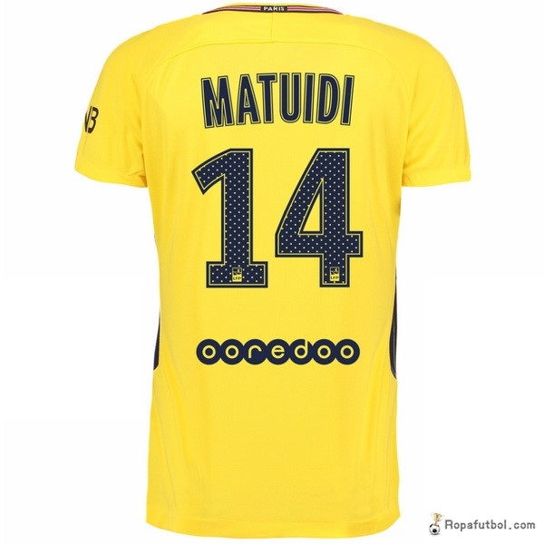 Camiseta Paris Saint Germain Replica Segunda Ropa Matuidi 2017/18